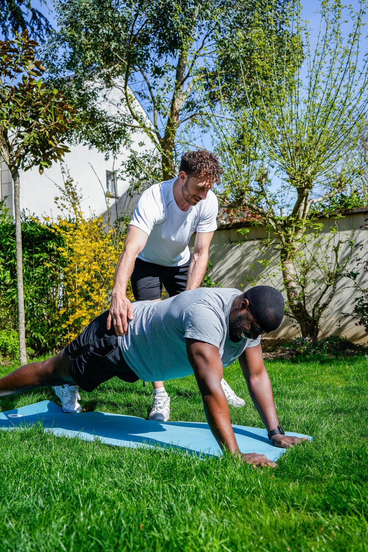 Coaching gainage à domicile